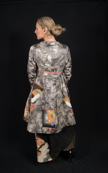 jane wilson marquis gray jacket UK fashion show